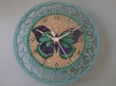 Relógio de parede em MDF 17X17cm